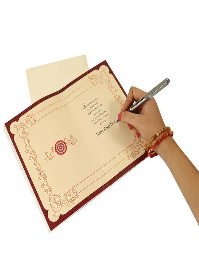 ARCHIES Rakhi Collection For Rakshabandhan | Rakhi For Brother | Rakhi for Bhaiya and Bhabhi | Rakhi Combo Gift Hamper (RAKHI COMBO -216) - Image 3